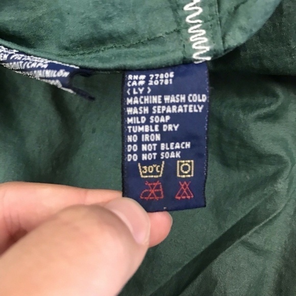 90s Tommy Hilfiger Windbreaker Jacket Coat Sailing Gear Large - Picture 4 of 8